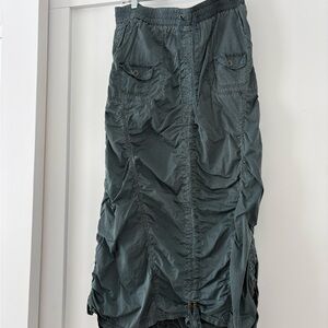 XCVI Ruched maxi Skirt